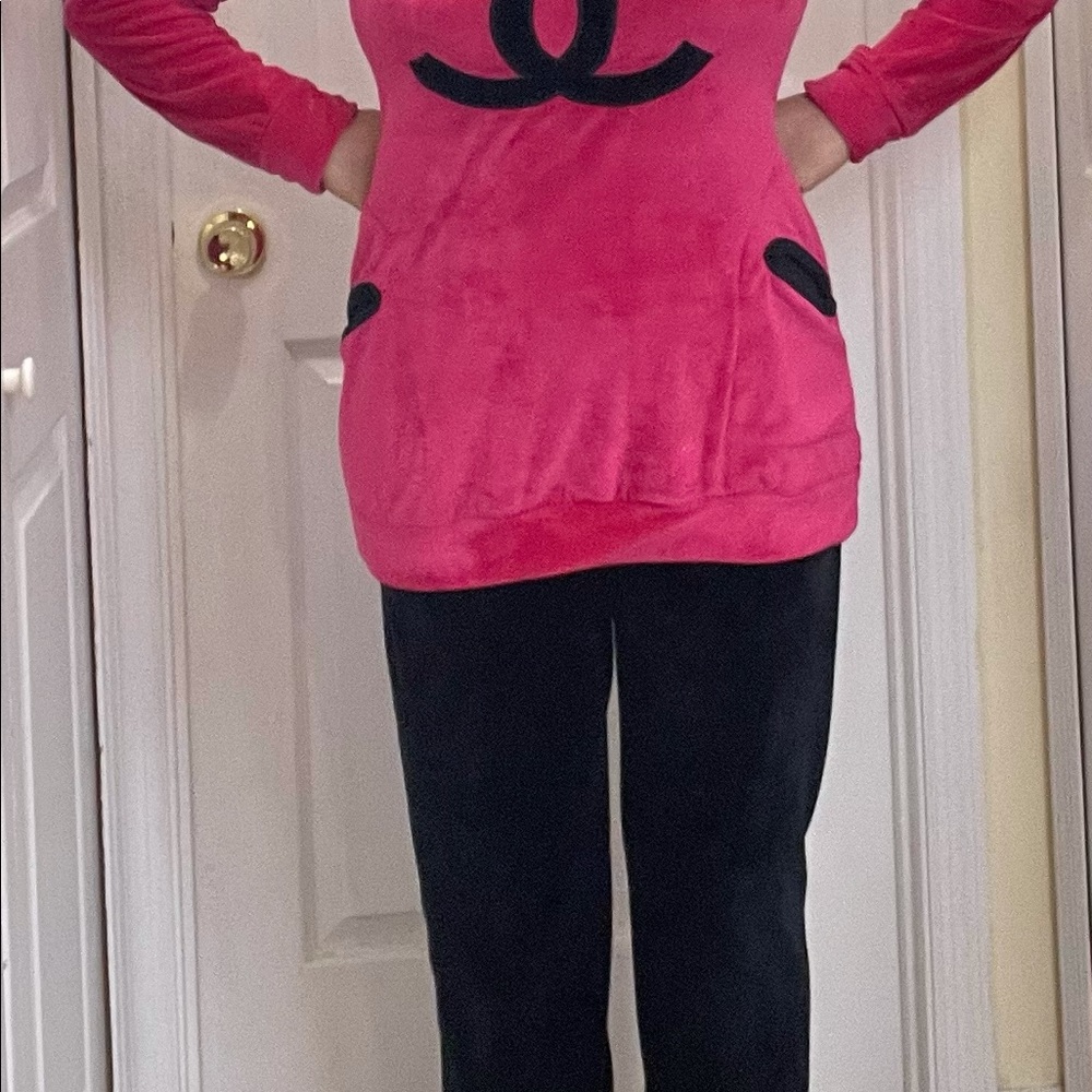 High quality velvet tracksuit